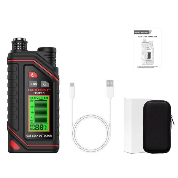 HABOTEST Portable Rechargeable Gas Detector - Image 3