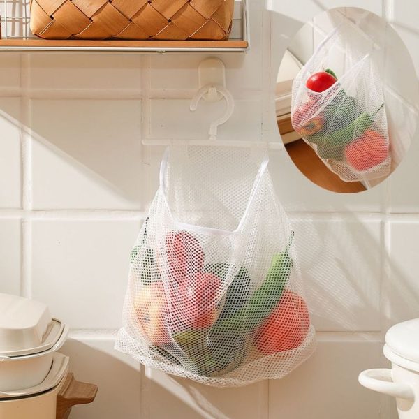 Wall Hanging Storage Bag Drying Underwear Mesh Pocket Cosmetic Storage Hanging Bag, Model: Without Lace - Image 4