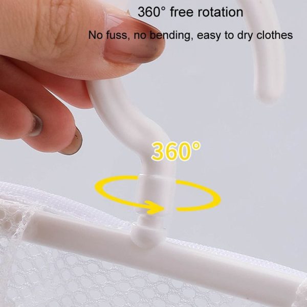 Wall Hanging Storage Bag Drying Underwear Mesh Pocket Cosmetic Storage Hanging Bag, Model: Without Lace - Image 6