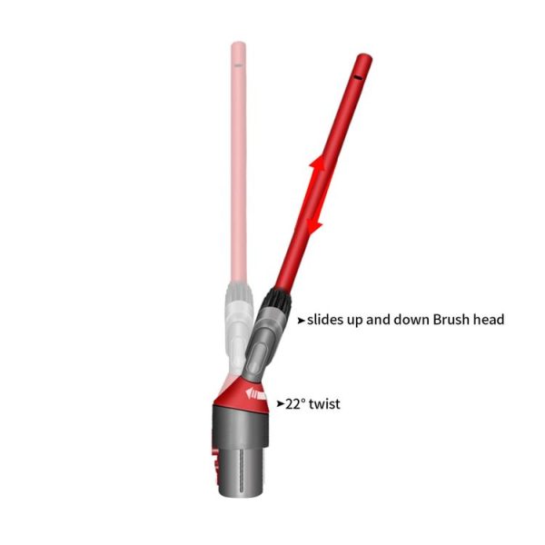 Dyson V7 V8 V10 V11 V12 V15 Vacuum Cleaner Ultra-narrow Crevice Brush Tool - Image 3