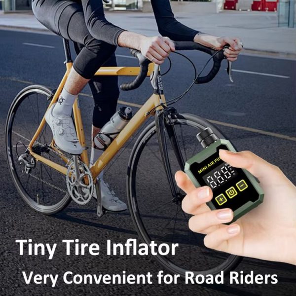Mini Electric Smart Air Pump for Outdoor Cycling (B1) - Image 6