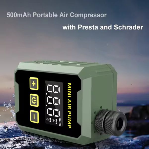 Mini Electric Smart Air Pump for Outdoor Cycling (B1) - Image 9