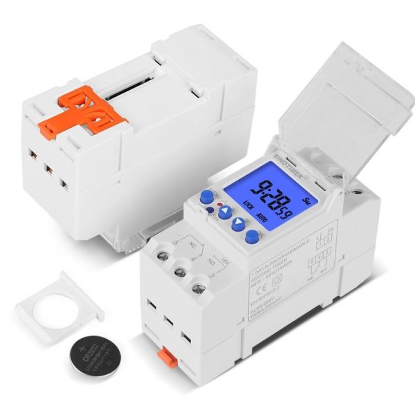 SINOTIMER TM928SAKL 85-265V 16A 1 Second to 168 Hours Programmable Electronic Time Switch - Image 3