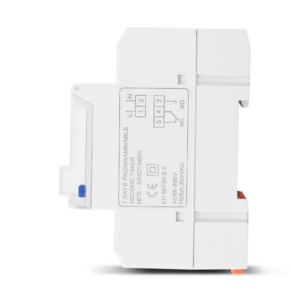 SINOTIMER TM928SAKL 85-265V 16A 1 Second to 168 Hours Programmable Electronic Time Switch - Image 4