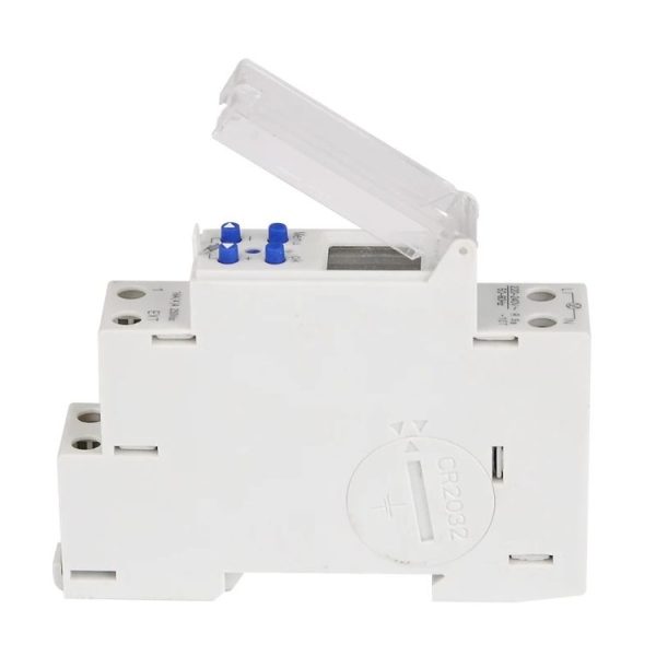 SINOTIMER TM610-2 220V 18mm Width Weekly Programmable Digital Timer Switch - Image 3