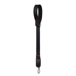 Cwatcun H81 Leather Camera Quick Detachable Non-Slip Wrist Strap (Black)