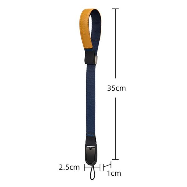 Cwatcun H81 Leather Camera Quick Detachable Non-Slip Wrist Strap (Black) - Image 3