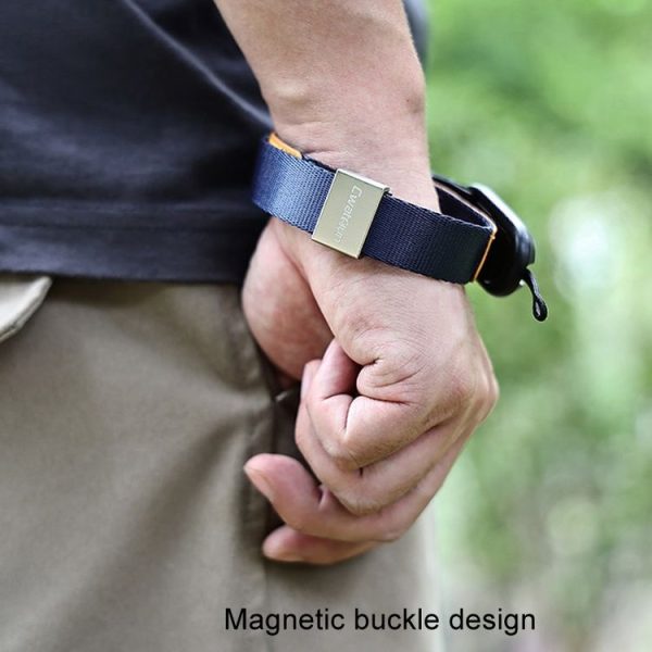 Cwatcun H81 Leather Camera Quick Detachable Non-Slip Wrist Strap (Black) - Image 7