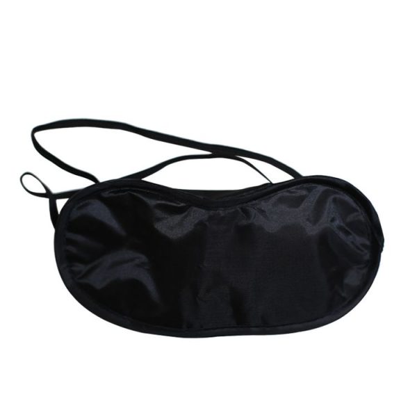 Travel Neck Flocking Inflatable Pillow Eye Mask Earplugs - Image 3