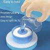 Hair Salon Cleanup Dry Powder Wipe Baby Talcum Powder Puff Box (Green) - Image 5