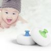 Hair Salon Cleanup Dry Powder Wipe Baby Talcum Powder Puff Box (Green) - Image 7