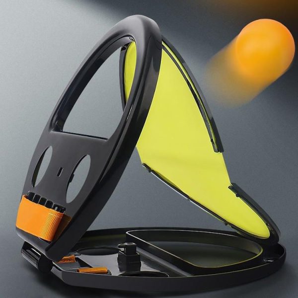 Children Hand Clip Ball Toys Outdoor Parents And Children Hand Pong Toys With 2 Balls (Black) - Image 2