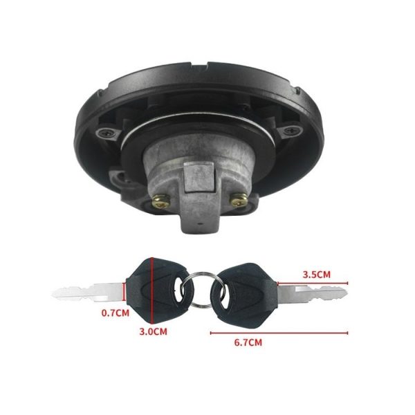 Kawasaki KLX250 Motorcycle Fuel Tank Cap Lock - Image 3