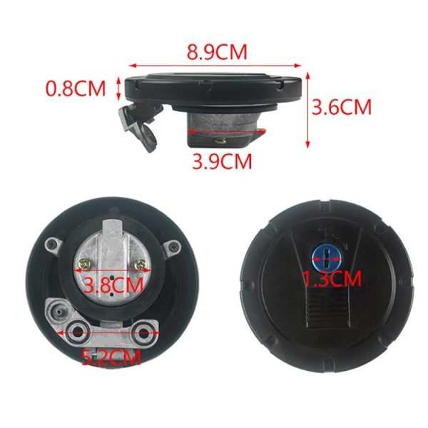 Kawasaki KLX250 Motorcycle Fuel Tank Cap Lock - Image 4