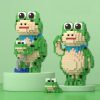 855pcs / Box Children Educational Assembly Small Frogs Building Blocks Toy (Salute) - Image 2