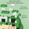 855pcs / Box Children Educational Assembly Small Frogs Building Blocks Toy (Salute) - Image 5