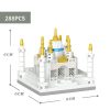 288pcs / Box High Difficulty Micro-Particle Taj Mahal Castle Building Blocks Children Puzzle Toys Festival Gift - Image 2