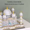 288pcs / Box High Difficulty Micro-Particle Taj Mahal Castle Building Blocks Children Puzzle Toys Festival Gift - Image 4