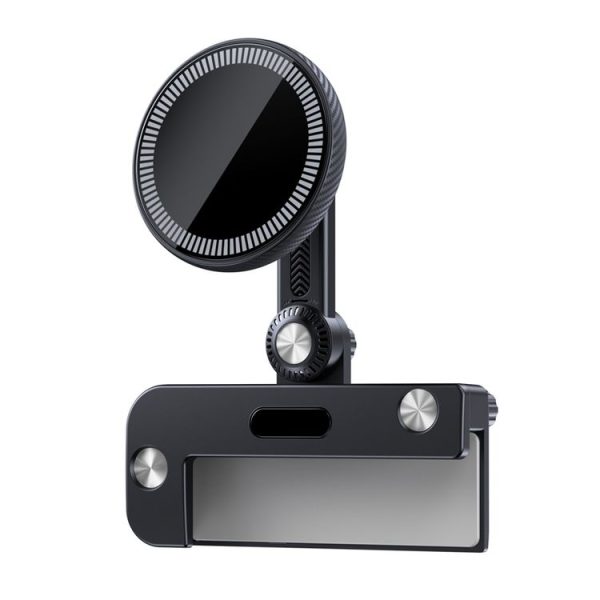 Tesla Model 3 / Y Car Magnetic Phone Holder Rotatable Car Navigation Mount, Style: Round