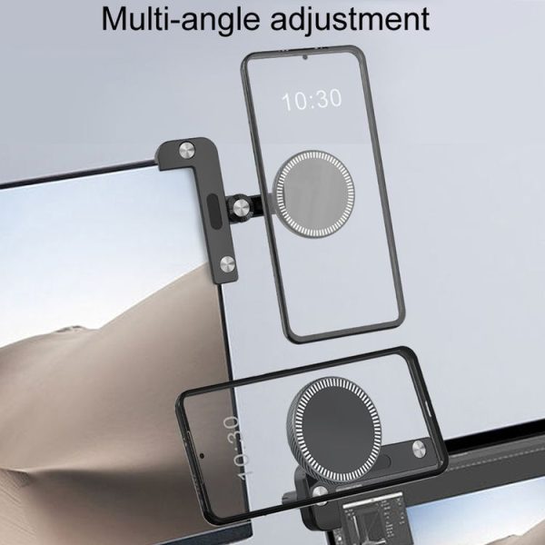 Tesla Model 3 / Y Car Magnetic Phone Holder Rotatable Car Navigation Mount, Style: Round - Image 4