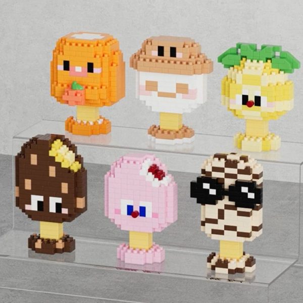Mekansm K238 Micro-particle Ice-cream Series Childhood Jigsaw Toys Building Blocks Ornament Child Gift - Image 5