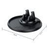 Car Dashboard Navigation Phone Holder Multifunctional Non-Slip Storage Bracket (Black) - Image 3