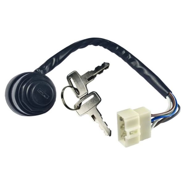 Kawasaki ATV / UTV Starter Power Ignition Switch Key Lock (Black) - Image 2