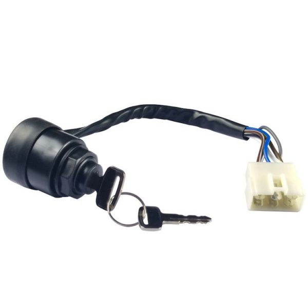 Kawasaki ATV / UTV Starter Power Ignition Switch Key Lock (Black) - Image 5
