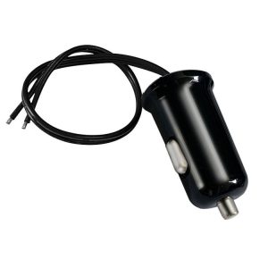 35cm 12V / 24V Car Cigarette Lighter Automobile Universal Power Plug (Black)