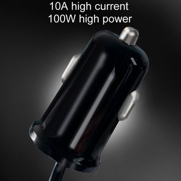 35cm 12V / 24V Car Cigarette Lighter Automobile Universal Power Plug (Black) - Image 8