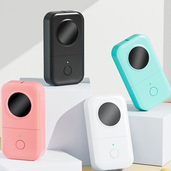 Phomemo D30 Thermal Label Printer Portable Bluetooth Mini Label Maker Machine With 1 Roll Paper White - Image 2