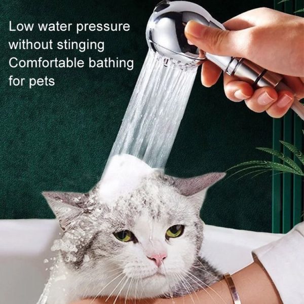 Baby Bath Shower Head Children Pet Shower Canopy, Style: ABS Port - Image 6