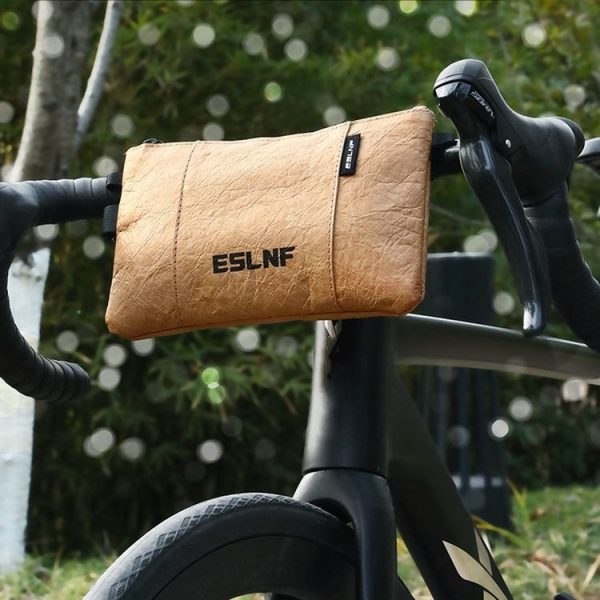 ESLNF Outdoor Cycling Bicycle Bag Mountain Bike Cell Phone Storage Side Bag (Yellow) - Image 2