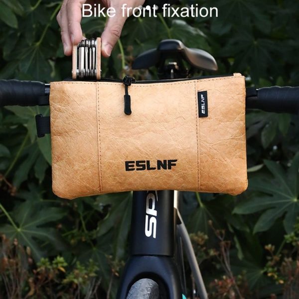 ESLNF Outdoor Cycling Bicycle Bag Mountain Bike Cell Phone Storage Side Bag (Yellow) - Image 7