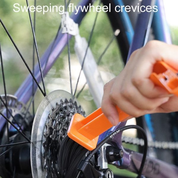 CYLION Bicycle Multifunctional Chain Washer Mountain Bike Maintenance Tools Accessories, Style: Brush - Image 4
