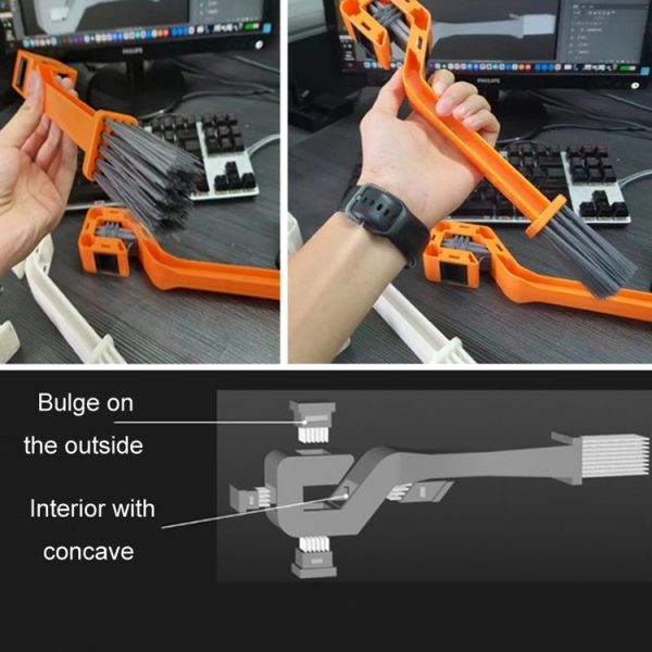 CYLION Bicycle Multifunctional Chain Washer Mountain Bike Maintenance Tools Accessories, Style: Brush - Image 5