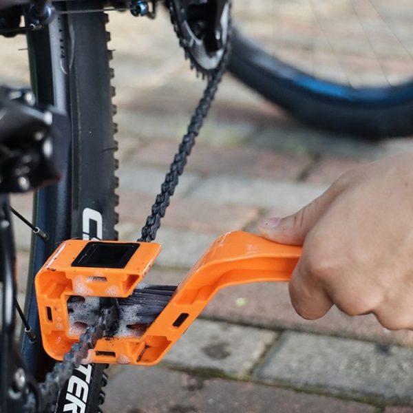 CYLION Bicycle Multifunctional Chain Washer Mountain Bike Maintenance Tools Accessories, Style: Brush - Image 6