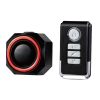 Bicycle Smart Taillight Anti-theft Alarm Brake Warning Light, Model: WL03C Remote Control