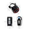 Bicycle Smart Taillight Anti-theft Alarm Brake Warning Light, Model: WL03C Remote Control - Image 2