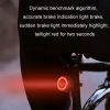 Bicycle Smart Taillight Anti-theft Alarm Brake Warning Light, Model: WL03C Remote Control - Image 7