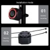 Bicycle Smart Taillight Anti-theft Alarm Brake Warning Light, Model: WL03C Remote Control - Image 9