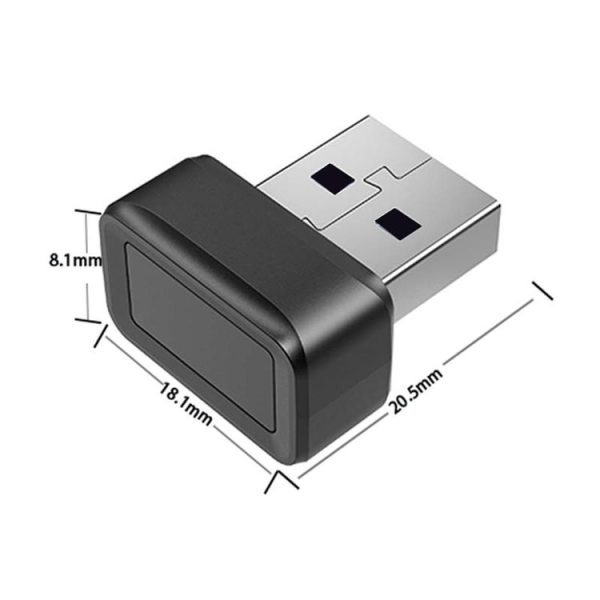 Windows Hello Fingerprint Reader Security Key for Windows 10 / 11 (Black) - Image 6