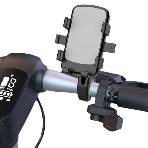 Mountain Road Bike Phone Holder Motorcycle Aluminum Alloy Riding Navigation Bracket, Model: Handlebar Model - Image 4