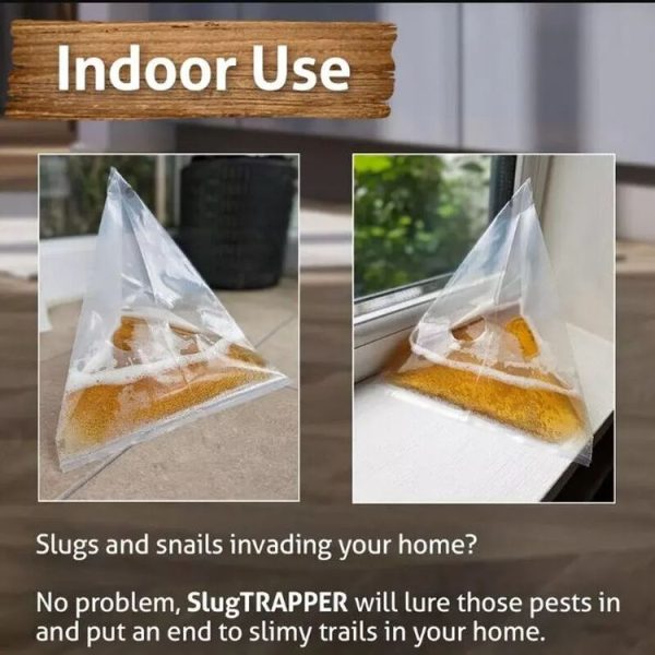 20pcs / Pack Snail Slug Trap Bag Garden Vegetable Plot Trap Transparent Plastic Bag - Image 4