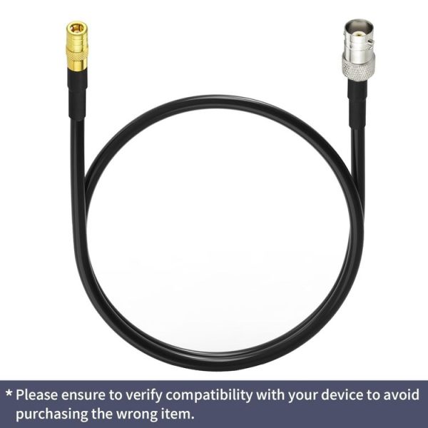 10cm BNC Female To SMB Male RG174 Coaxial Cable - Image 2