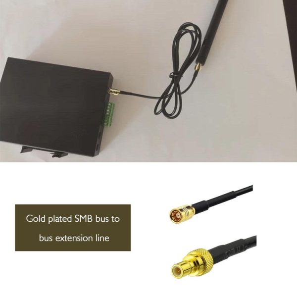 10cm SMB Male To Female Antenna Extension Cable Coaxial RG174 Cable - Image 4