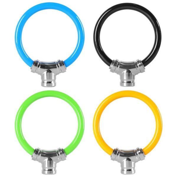 Mountain Bike Cable Lock Outdoor Cycling Waterproof Anti-Theft Lock (Random Color Delivery)