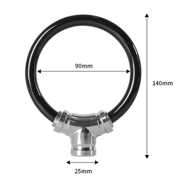 Mountain Bike Cable Lock Outdoor Cycling Waterproof Anti-Theft Lock (Random Color Delivery) - Image 3