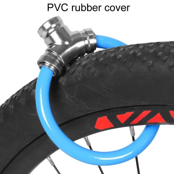 Mountain Bike Cable Lock Outdoor Cycling Waterproof Anti-Theft Lock (Random Color Delivery) - Image 4