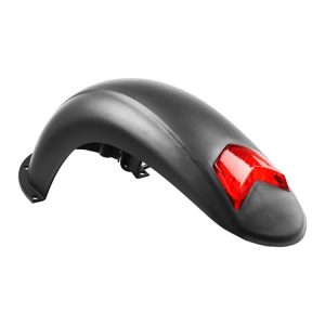 AIMITE For 10 Inch KUGOO M4 Electric Scooter Rear Fender Accessories With Tail Light (Black)
